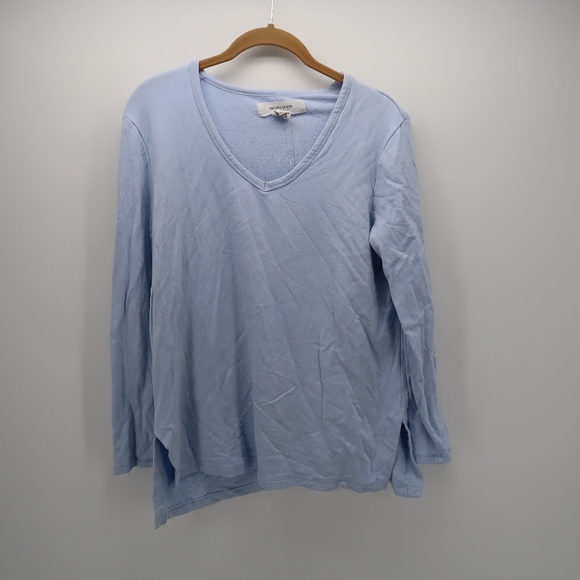 Workshop Republic Clothing Tops - Workshop Republic Clothing Hi-Lo Long Slv T-Shirt Workshop Republic Clothing Tops - Workshop Republic Clothing Hi-Lo Long Slv T-Shirt